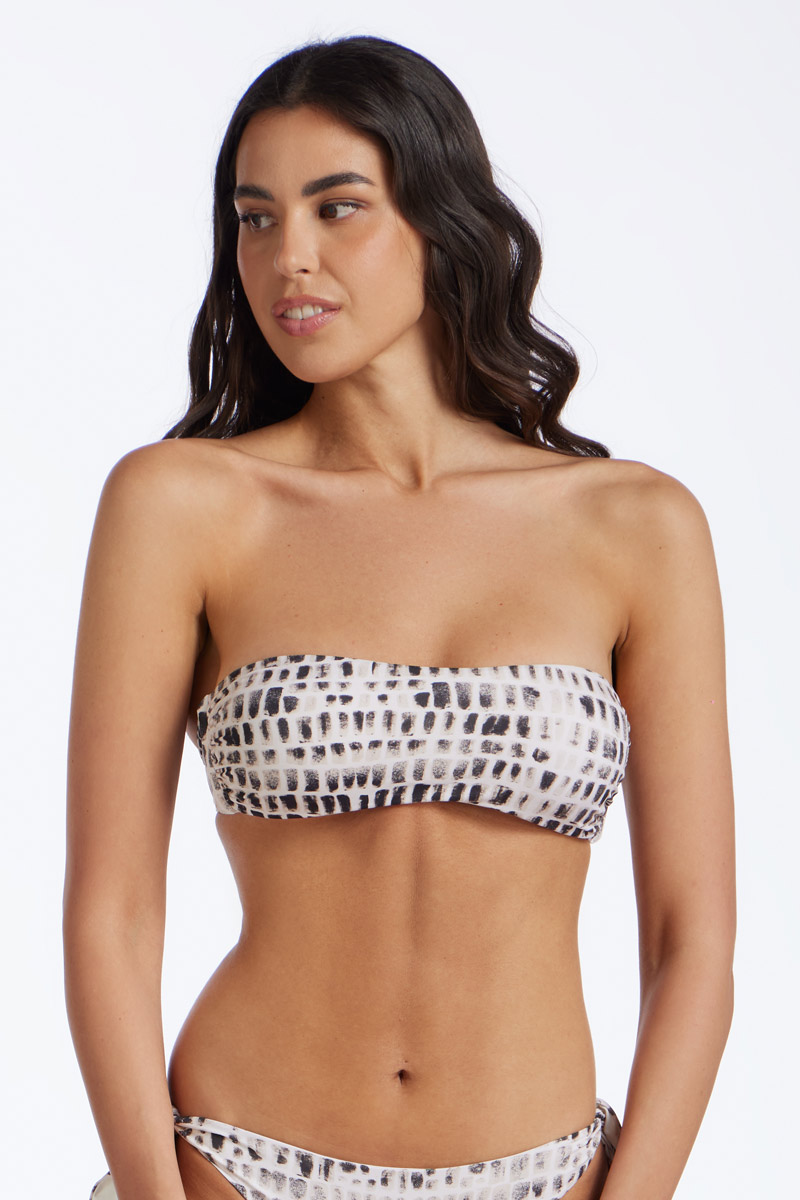 REGGISENO A FASCIA STAMPA ANIMALIER